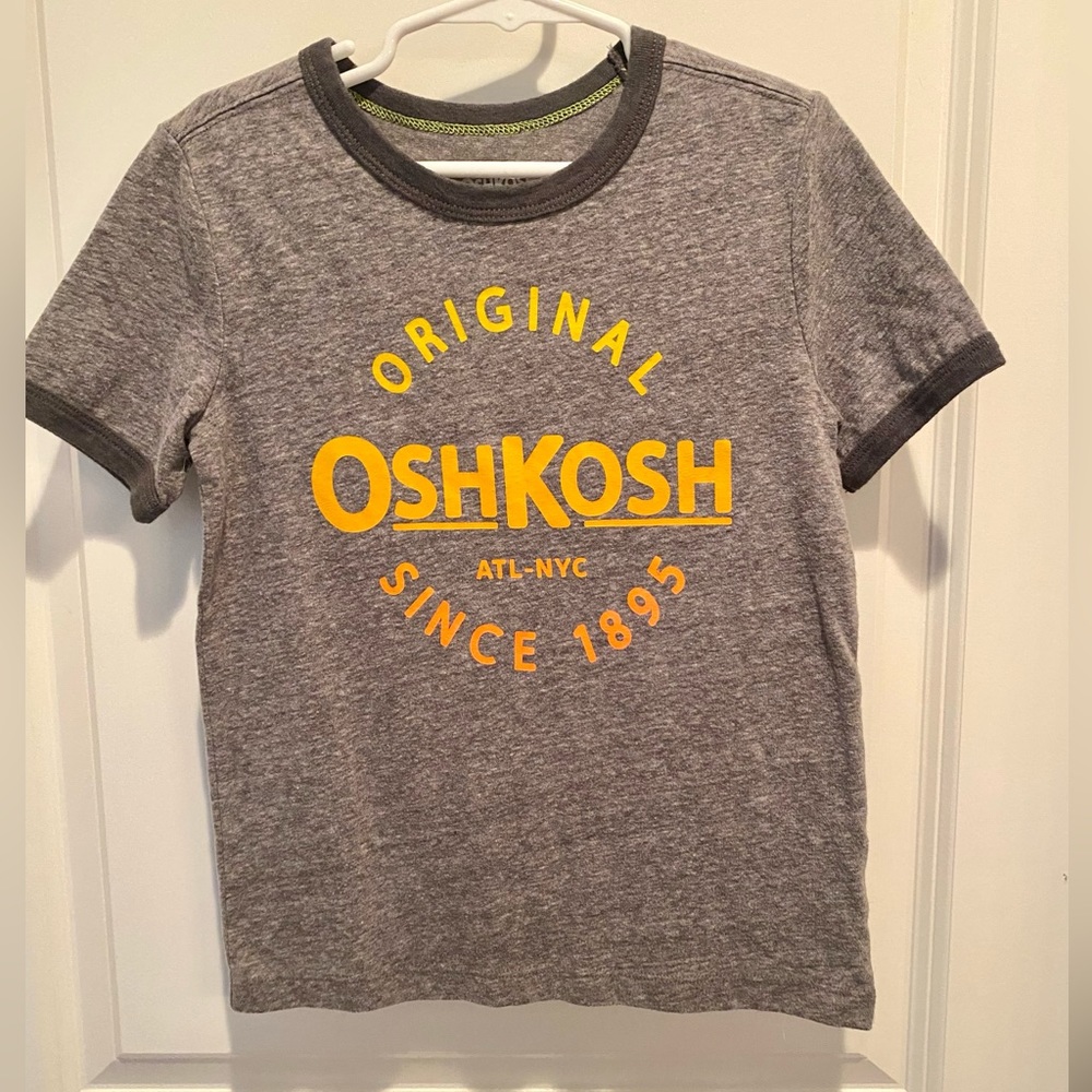 Boys OshKosh B’gosh Short Sleeve Shirt Size 5T